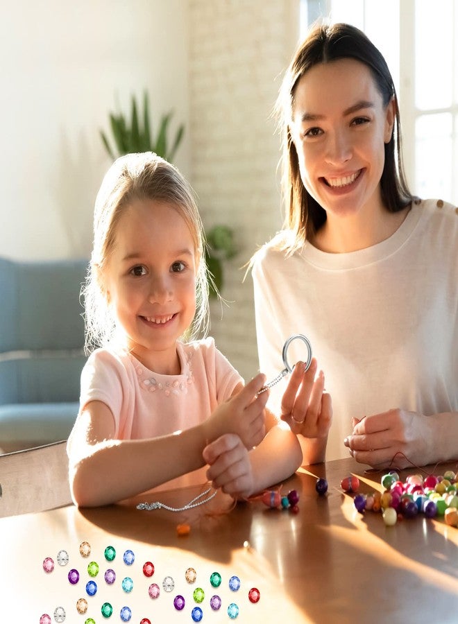 Highergo 6 Pcs Locket Necklace DIY Floating Round Locket Pendant Floating Memory Necklace for Women Friendship Memory Nostalgic - Image 5